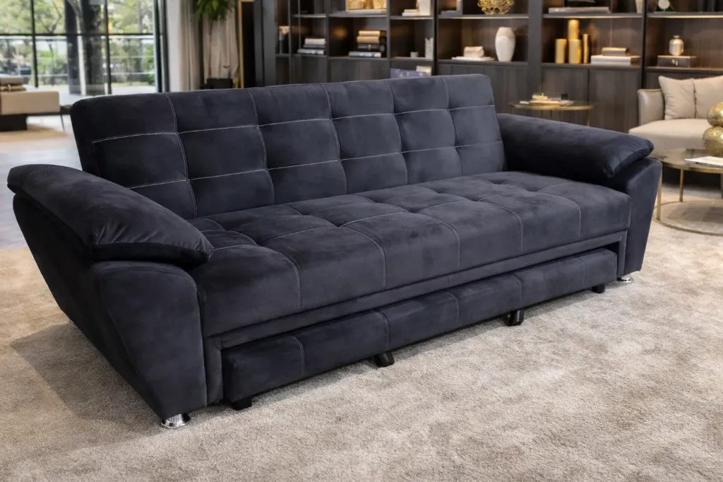 SOFA CAMA DOBLE CAMA CON CODERA